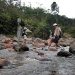 Traversée de la rivière Marolakana