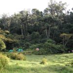 Camping à la traversée de la rivière Marolakana