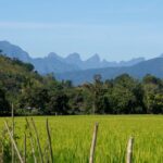 Massif du Marojejy vu depuis la route vers Anjanaharibe-Sud